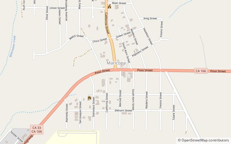 Maricopa location map