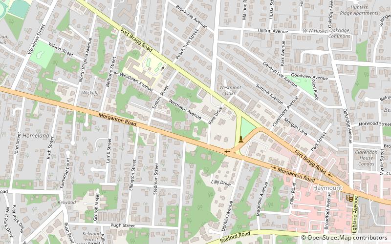 westlawn fayetteville location map