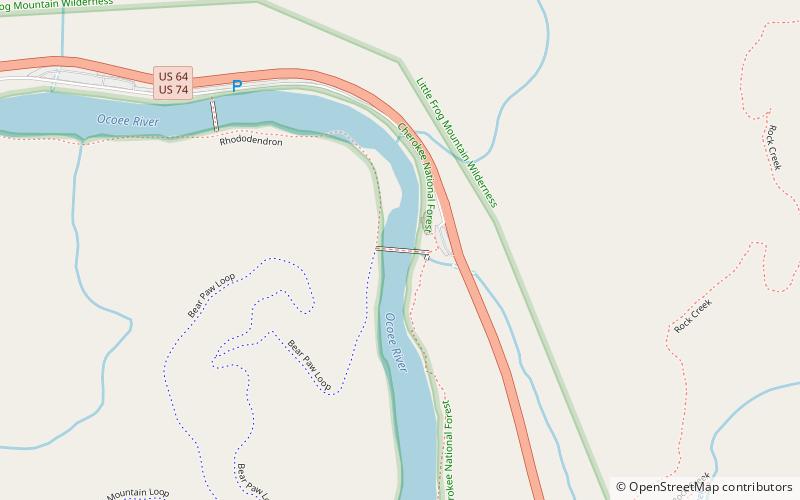Whitewater Bridge location map