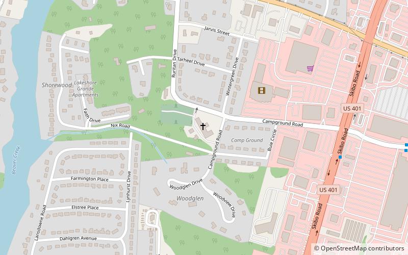 Camp Ground Methodist Church location map