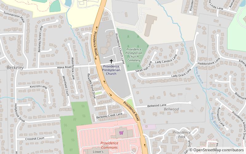 Providence Presbyterian Church and Cemetery location map