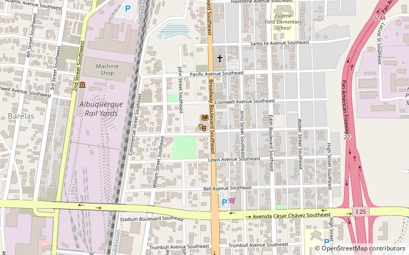 South Broadway Cultural Center location map