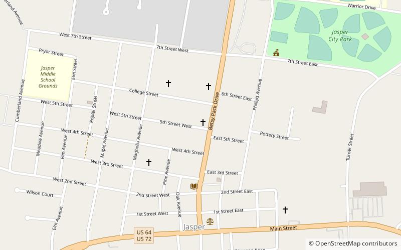 McKendree Methodist Episcopal Church location map