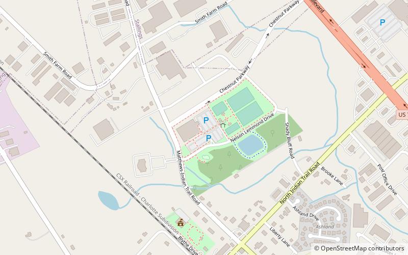 Chestnut Square Park location map