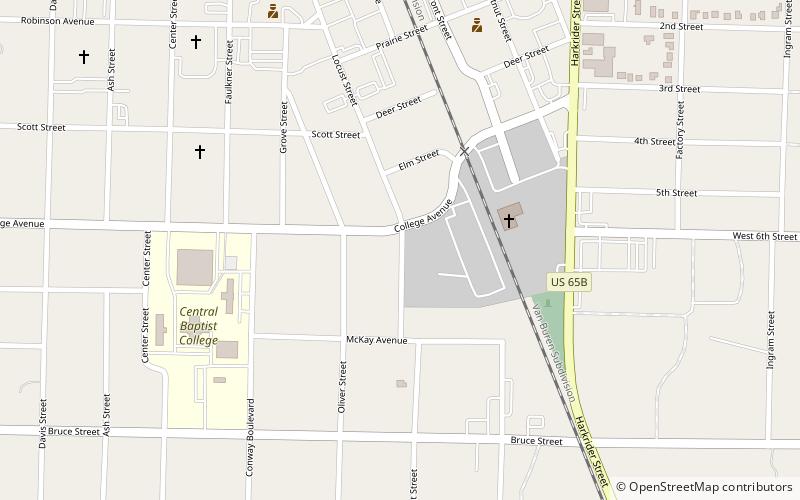 Frank U. Halter House location map