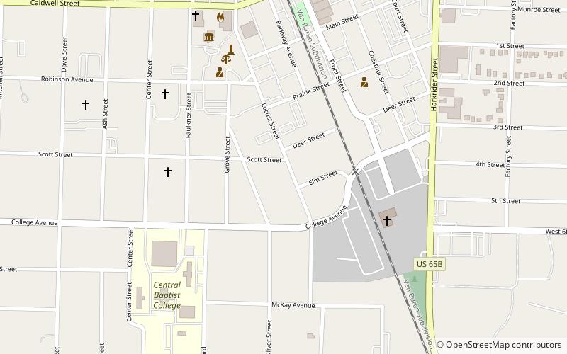 Frank E. Robins House location map