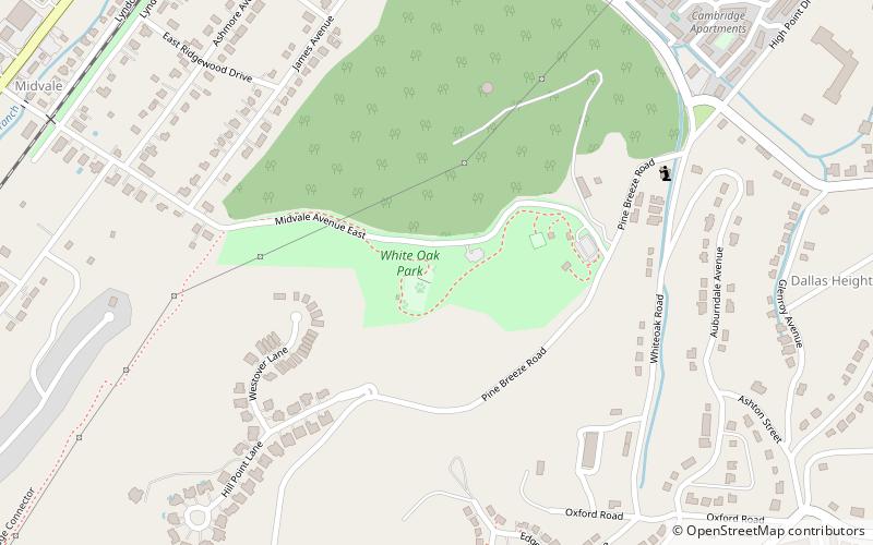 White Oak Park location map