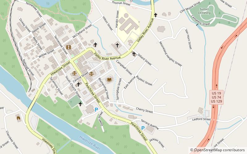 Robert Lafayette Cooper House location map