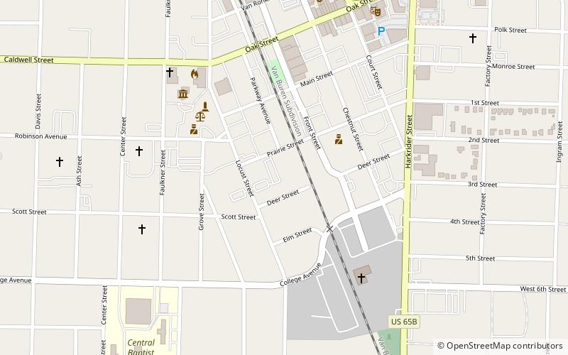 Reuben W. Robins House location map