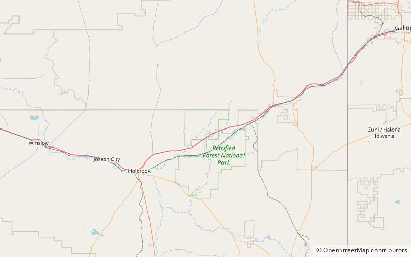 Flattop Site location map