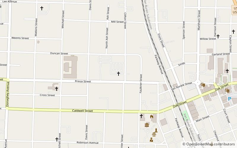 First United Methodist Church location map