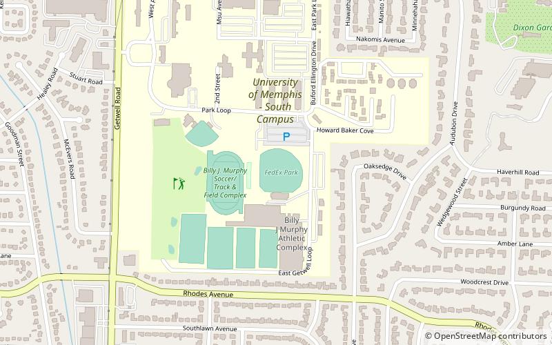 FedExPark location map