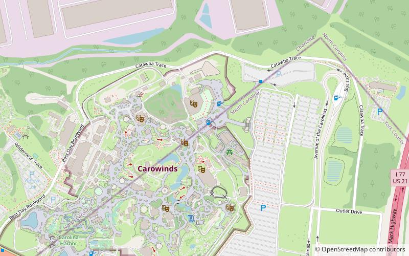 Carowinds location