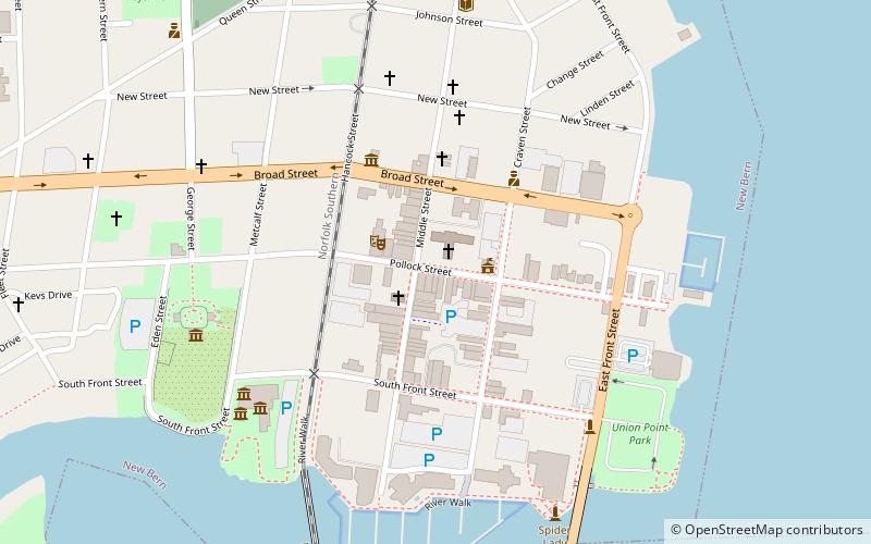 Baxter Clock location map