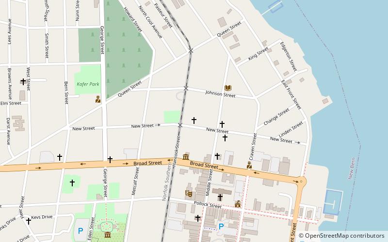 First Presbyterian Church and Churchyard location map