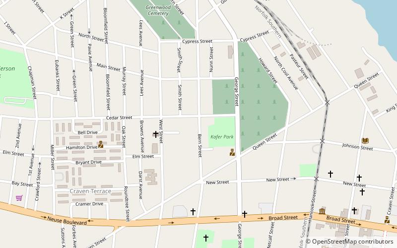Ebenezer Presbyterian Church location map
