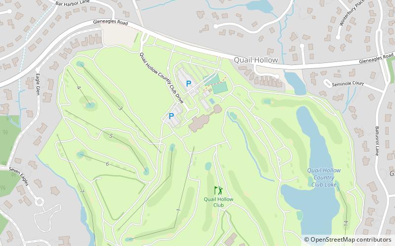 Wells Fargo Championship location map