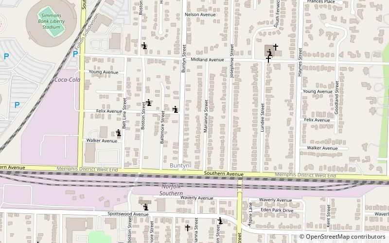 St. Mary's Catholic Church location map