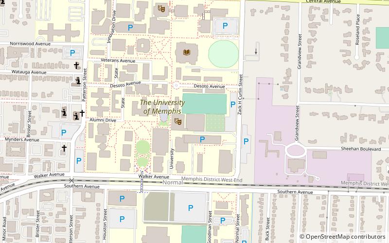 Elma Roane Fieldhouse location map
