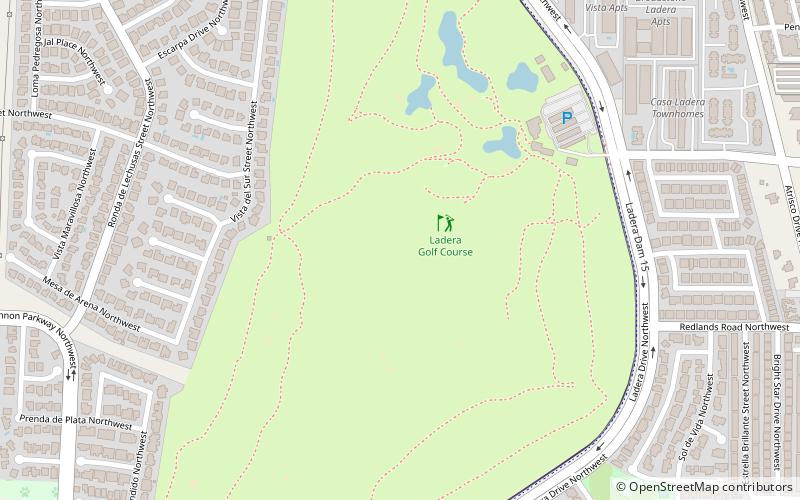 Ladera Golf Course location map