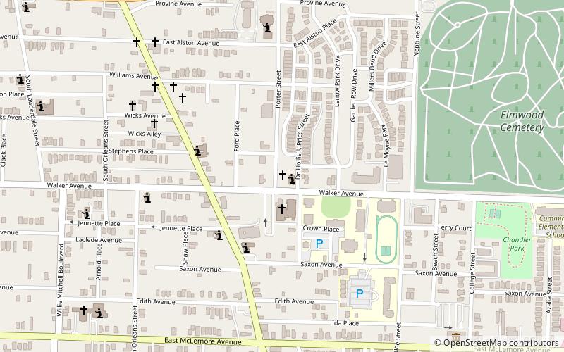 Second Congregational Church location map