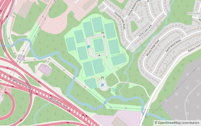 Ramblewood Soccer Complex location map