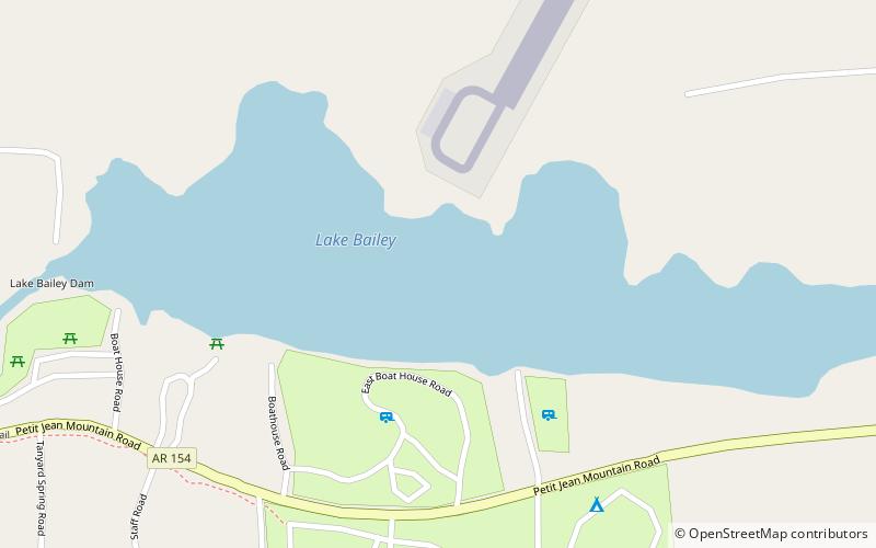 Lake Bailey location map