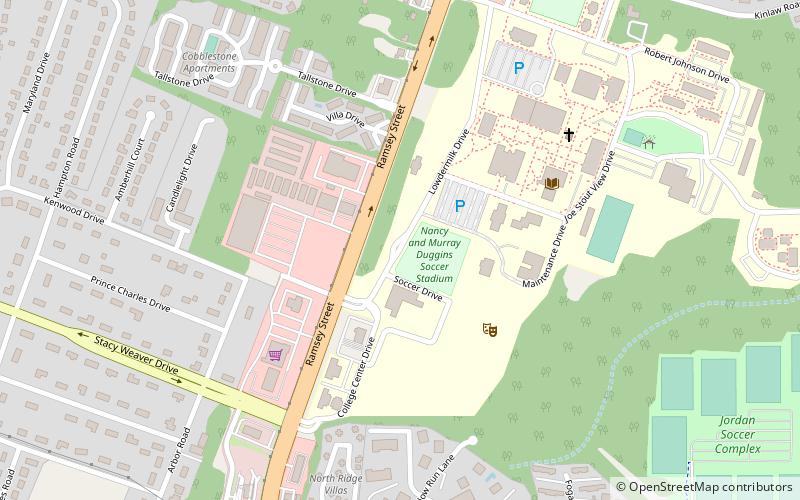 methodist university fayetteville location map