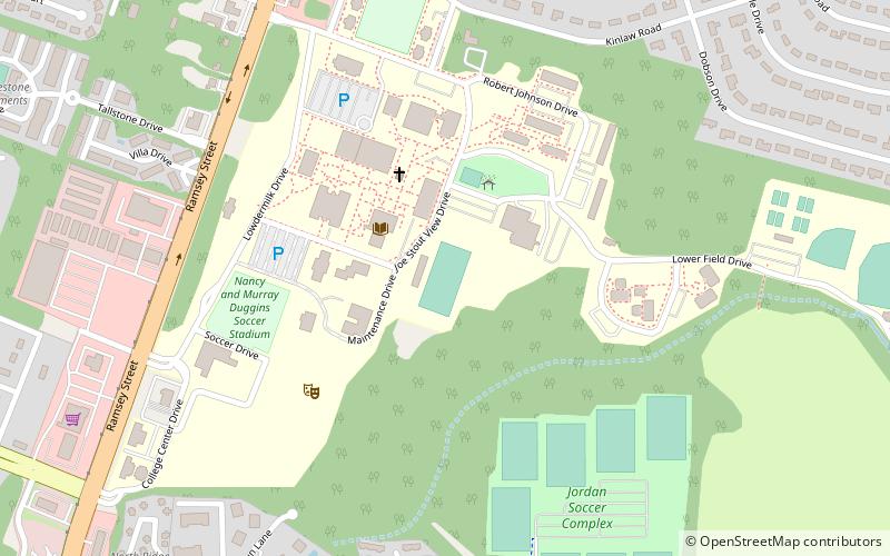 Monarch Stadium location map