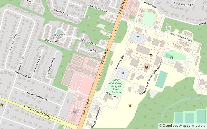 March F. Riddle Center location map