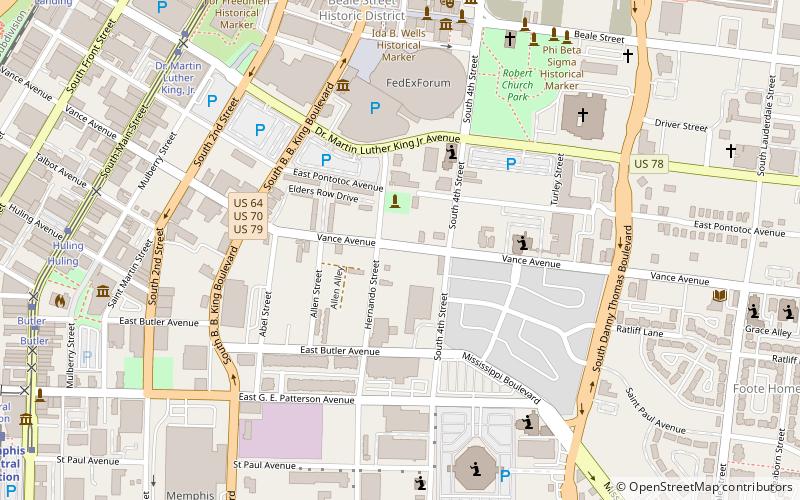 Clayborn Temple location map