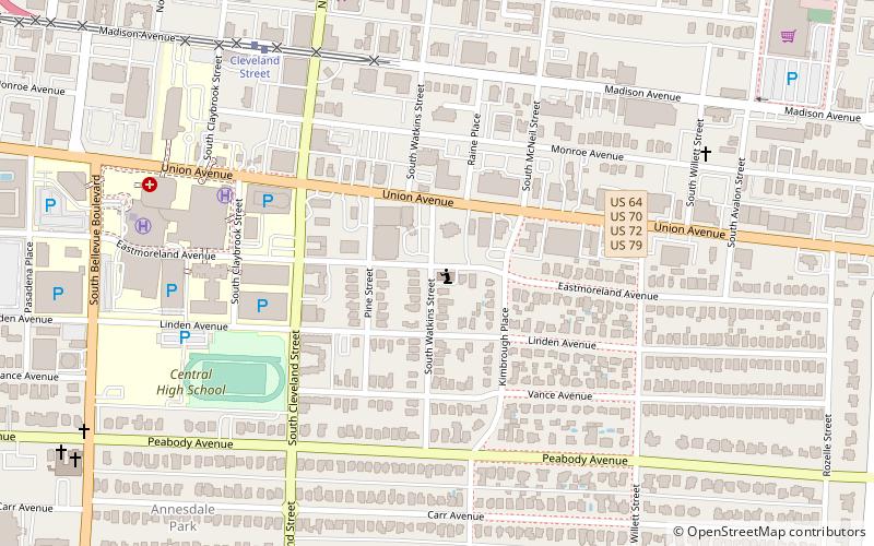 First Congregational Church and Parish House location map