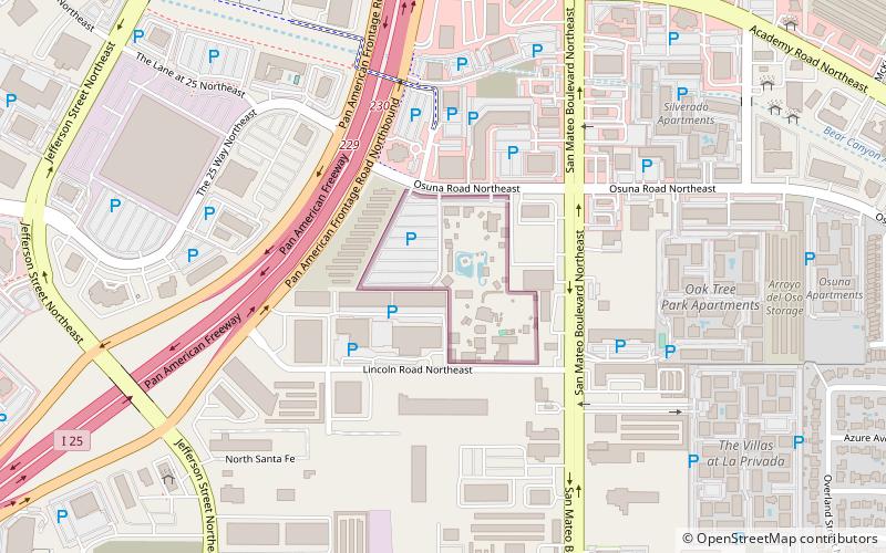 Cliff's Amusement Park location map