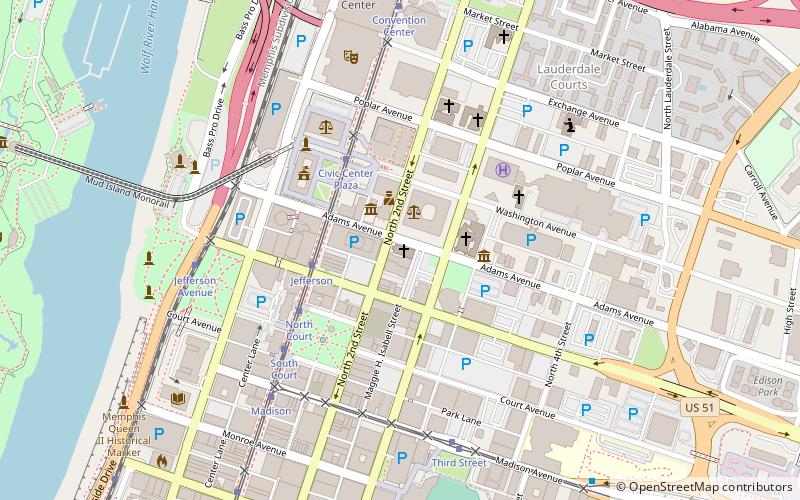 Calvary Episcopal Church location map