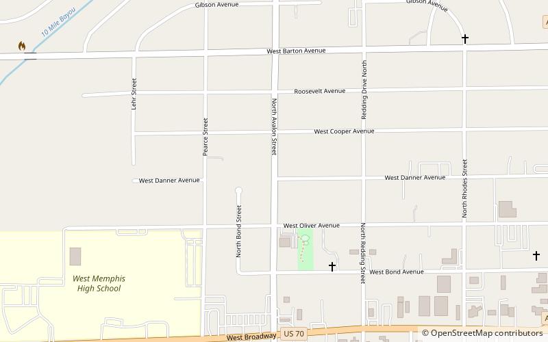 Johnson-Portis House location map