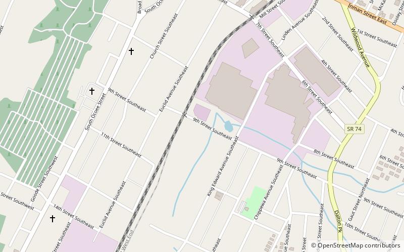 Broad Street United Methodist Church location map