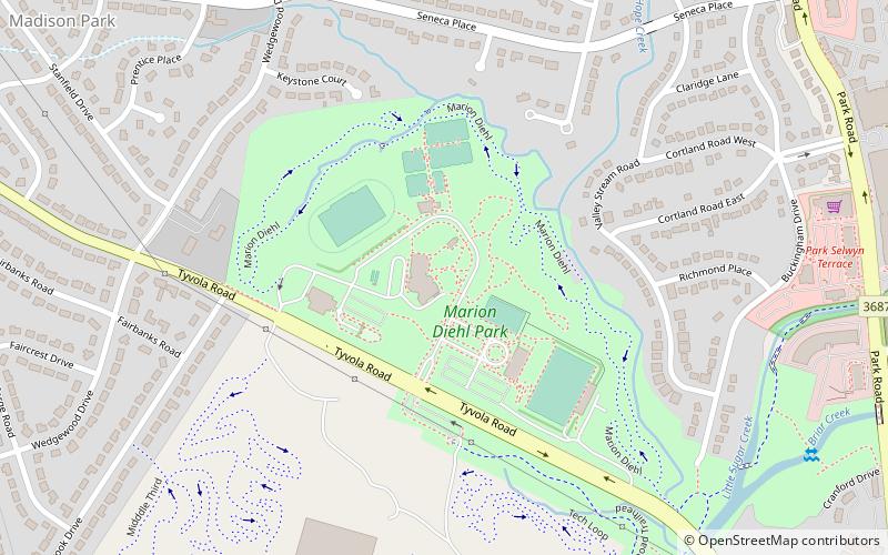 Marion Diehl Pool location map