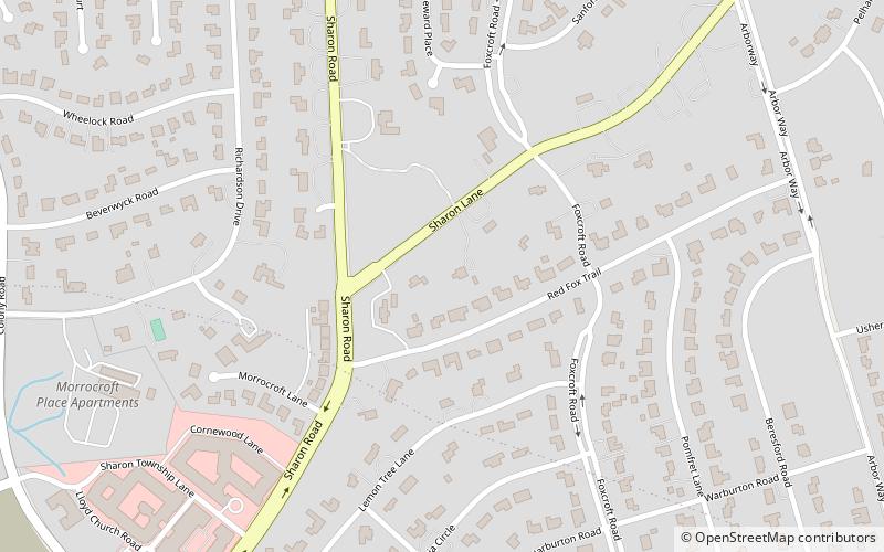 frank ramsay mcninch house charlotte location map