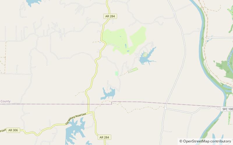 Park Stanowy Village Creek location map