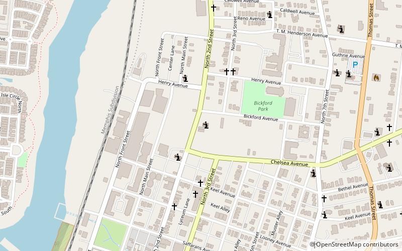 Burkle Estate location map