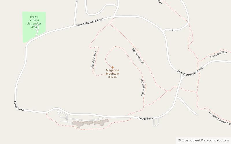 Ouachita location map