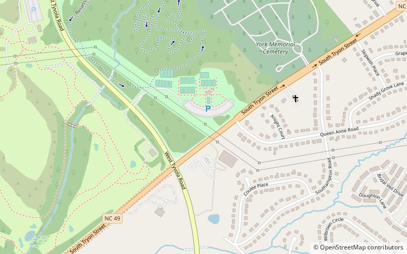 Renaissance Park Disc Golf Course location map