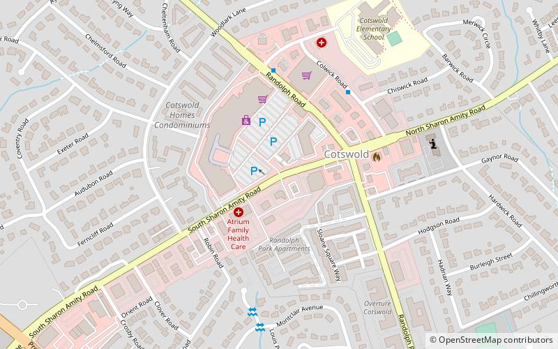 Cotswold location map