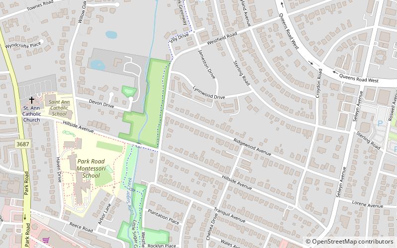 Elizabeth Lawrence House and Garden location map