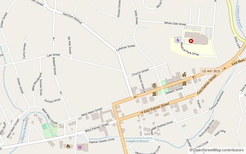 Franklin Presbyterian Church location map