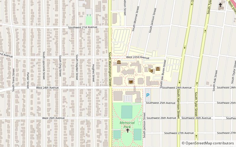 Amarillo College location map