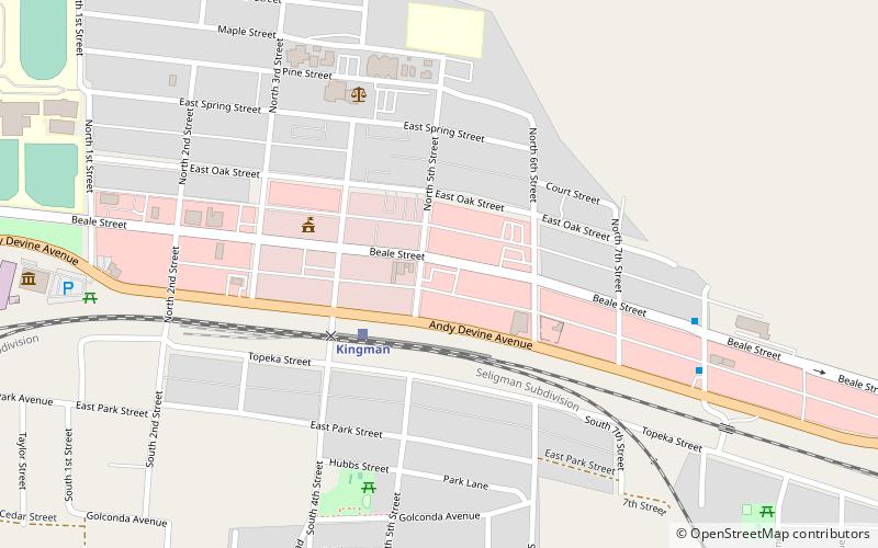 Armour and Jacobson Building location map