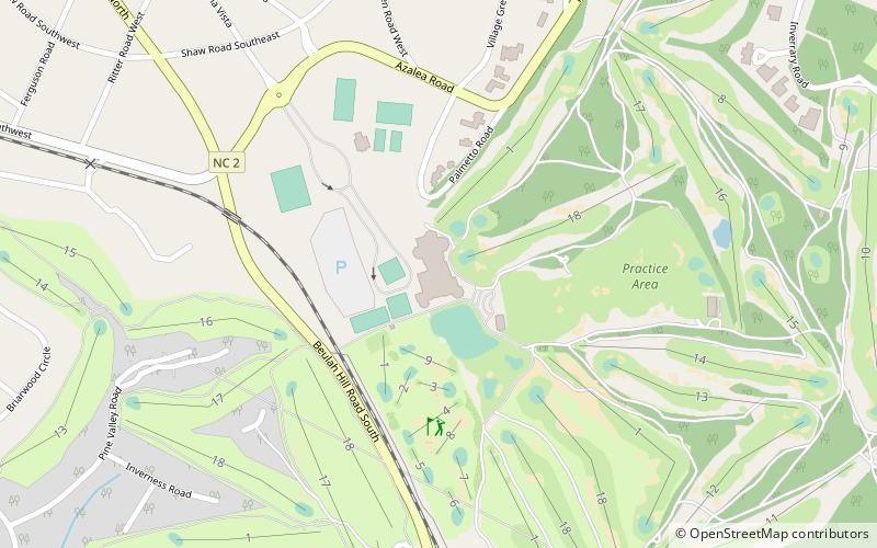 Pinehurst Resort location map