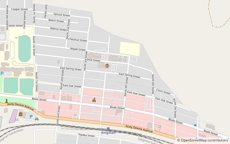 J. B. Wright House location map
