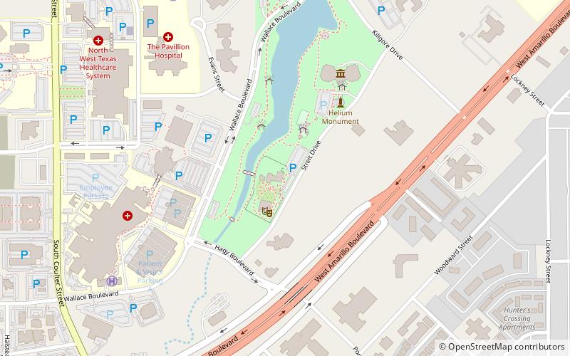 the amarillo botanical gardens location map